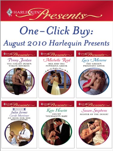 One-Click Buy: August 2010 Harlequin Presents by Penny Jordan