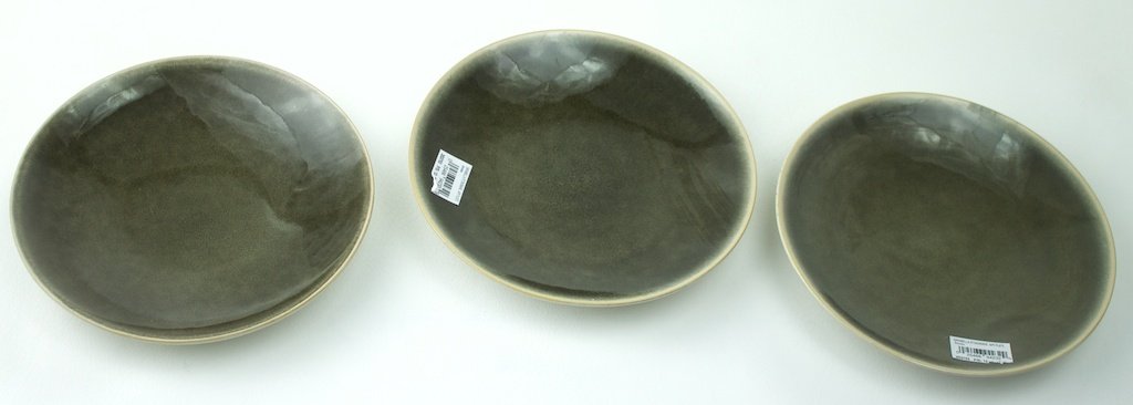 

Appetizer Plates Sabella Stoneware Set of 3 tag Smoke