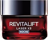 L'Oréal Paris - Crema Noche Intensiva Anti-Edad Revitalift Láser x3