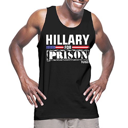 Mens Hillary For Prison Tank Top T-shirt