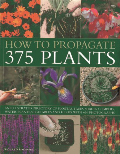 How to Propagate 375 Plants: An illustrated directory of flowers, trees, shrubs, climbers, water plants, vegetables and herbs, with 650 photographs by Richard Rosenfeld