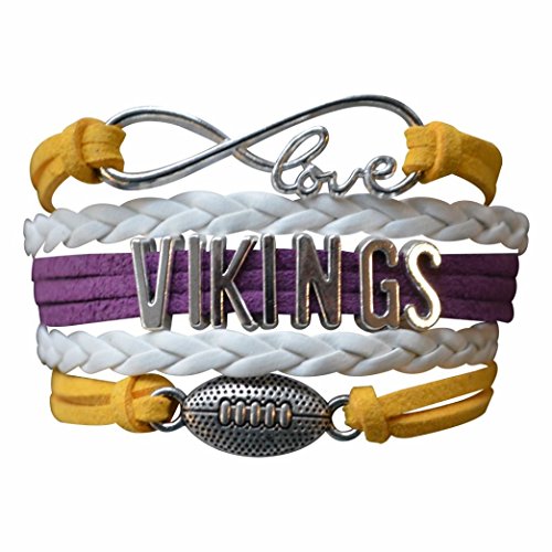 Minnesota Vikings Bracelet - Vikings Jewelry, NFL Bracelet & Perfect Football Fan Gift
