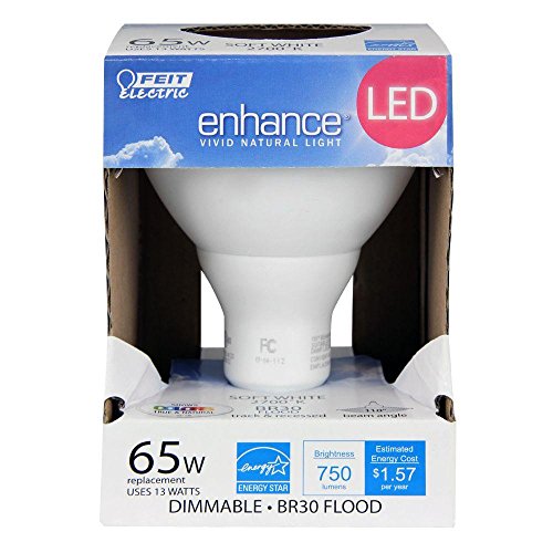 Feit BR30/927/LED 65W Equivalent Dimmable High Cri LED Br30 Light, Soft White