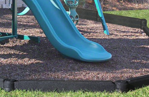 Algopix Similar Product 8 - FlexiStack 4 Foot Rubber Border - Black