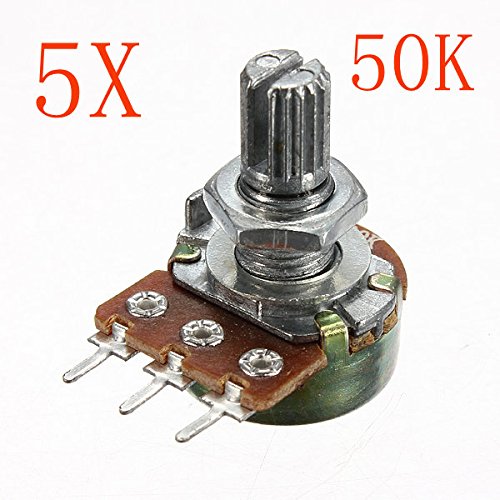 Algopix Similar Product 1 - BephaMart 5Pcs 200V 02W 50K Ohm