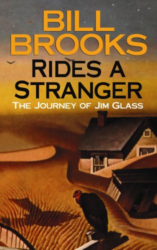 Rides a Stranger (Center Point Premier Western (Large Print)) by Bill Brooks