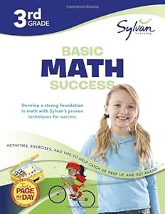 Third Grade Basic Math Success (Sylvan Workbooks) (Math Workbooks)