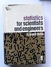 Statistics for scientists and engineers