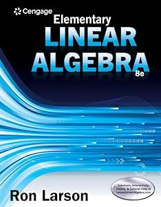 Bundle: Elementary Linear Algebra, 8th + WebAssign Printed Access Card for Larson's Elementary Linear Algebra, 8th Edition, Single-Term