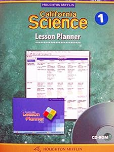 Houghton Mifflin Science California: Lesson Plnr Cd L1