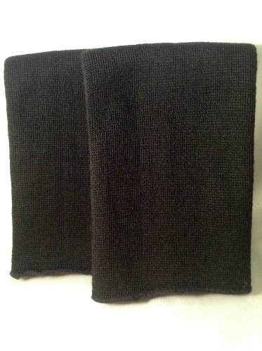 Knee/Elbow Warmers - Black - 1 Pair (2 Individual Warmers)