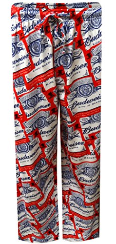 Budweiser Beer Knit Graphic Sleep Lounge Pants - Small