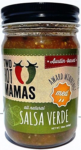 Algopix Similar Product 2 - Two Hot Mamas Salsa Verde  Medium  12