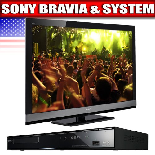 Sony Bravia EX700 Series 52Inch LED HDTV' Black + Sony BDPS370 Blu
