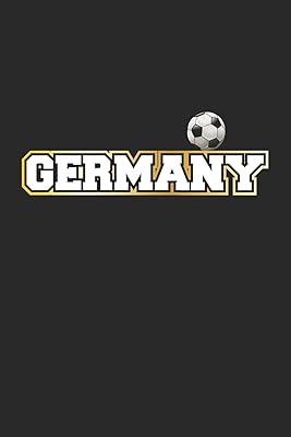 Germany: Monatsplaner, Termin-Kalender für Fussball Fans | Geschenk-Idee | A5 | 120 Seiten