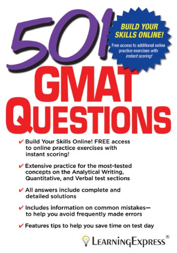 501 GMAT Questions by LLC LearningExpress