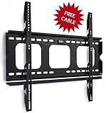 Mount-It! Low Profile Plasma & LCD TV Mount compatible with Samsung, Sony, LG, Panasonic TVs from 32-60