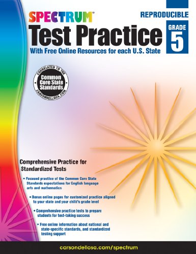 Test Practice, Grade 5 by Carson-Dellosa Publishing