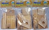 Creative Hobbies® Wooden Model Kit Bird House - Wholesale Lot of 3 Kits