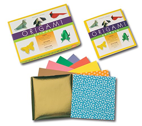Origami Animals Kit: [Origami Kit with Book, 98 Papers, 45 Projects]