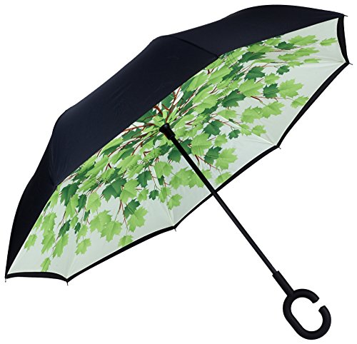 Algopix Similar Product 3 - Mio Marino Reverse Umbrella Windproof