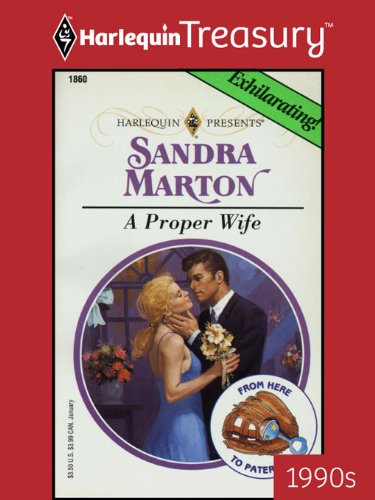 A Proper Wife by Sandra Marton