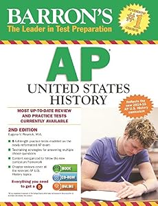 Barron's AP United States History with CD-ROM, 2nd Edition by Eugene Resnick M.A.