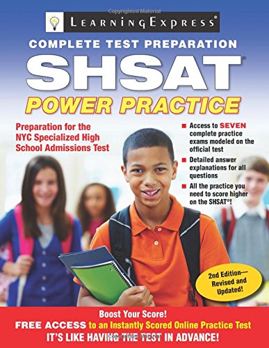 SHSAT: Power Practice by Learning Express Llc