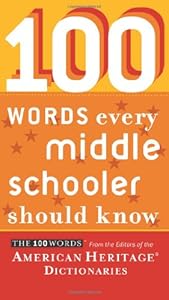 100 Words Every Middle Schooler Should Know