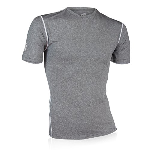 X31 Sports Men's Performance Base Layer Workout T-Shirt for Running, Gym, Fitness