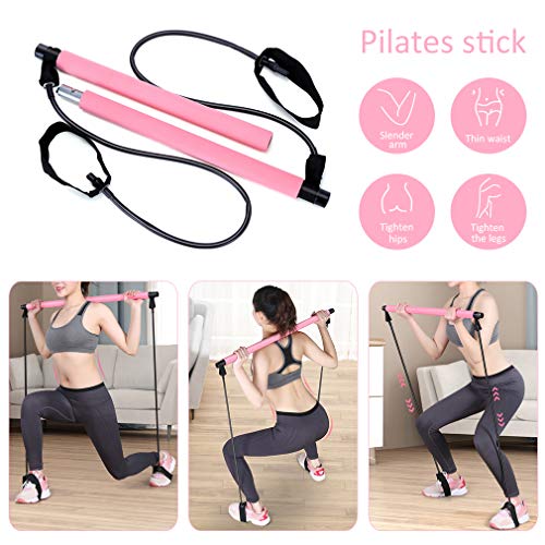Algopix Similar Product 15 - Pahajim Portable Pilates Bar Kit with