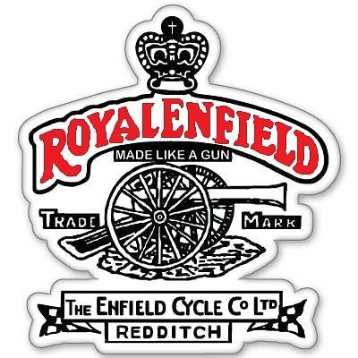 Delhi Traderss Custom Made Like A Gun Tank Pad Sticker For Royal Enfield(Bike Tank Pad)