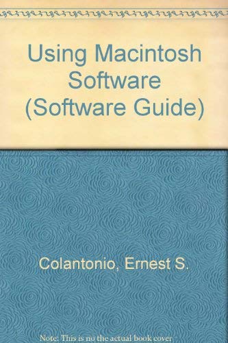 Using Macintosh software: Microsoft Word, Excel, and Reflex Plus by Ernest S Colantonio
