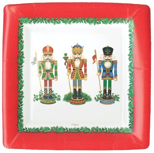 Christmas Plates Christmas Paper Plates Christmas Party Supplies Dessert 7.25