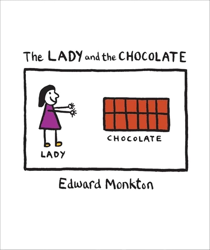 The Lady and the Chocolate by Edward Monkton