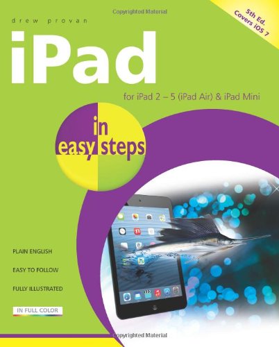 iPad in Easy Steps by Drew Provan
