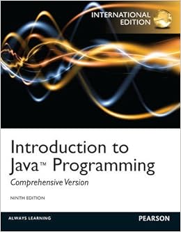Introduction to Java Programming. Y. Daniel Liang: Y. Daniel Liang ...
