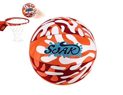 Soak Swimming Pool or Backyard Basketball Water Series Hot Heats Red, Safe and Cool Design, Easy to Grip