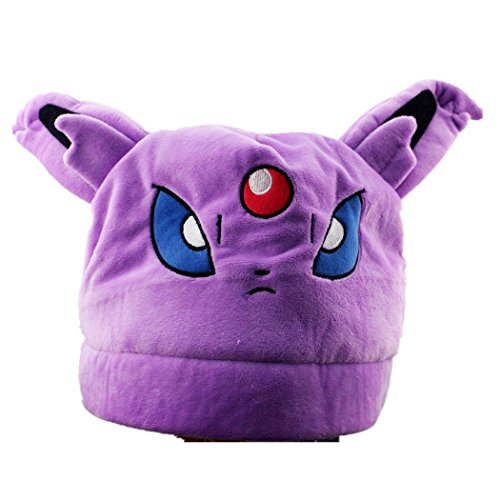 New Pokemon Center Espeon Mentali Psiana Soft Plush Hat
