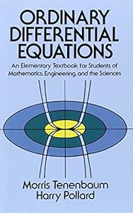 Ordinary Differential Equations by Morris Tenenbaum