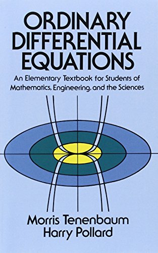 Ordinary Differential Equations by Morris Tenenbaum