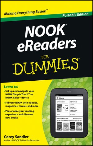 NOOK eReaders For Dummies by Corey Sandler