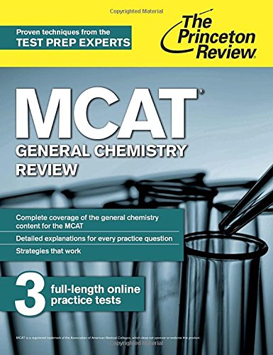 MCAT General Chemistry Review: New for MCAT 2015 by Princeton Review