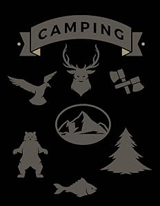 Camping: A great camper logbook for families who enjoy camping together! by Mark Fisher