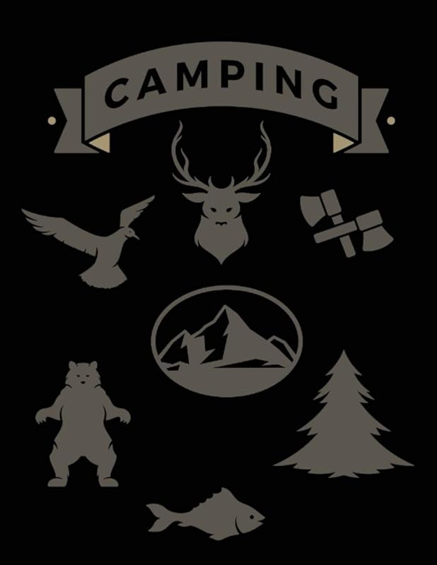 Camping: A great camper logbook for families who enjoy camping together! by Mark Fisher