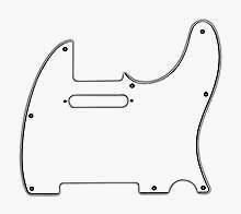 

Fender® Standard Telecaster® Pickguard - Gold