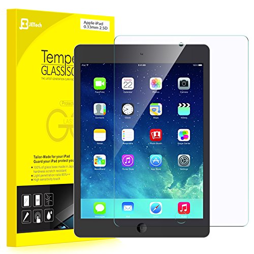 iPad Screen Protector, JETech® Premium Tempered Glass Screen Protector Film for Apple iPad 2/3/4