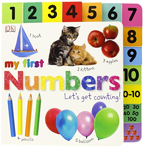 Tabbed Board Books: My First Numbers: Let's Get Counting! (Tab Board Books)
