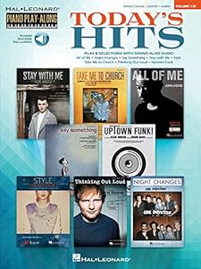 Today's Hits: Piano Play-Along Volume 132