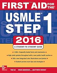 First Aid for the USMLE Step 1 2016 (First Aid USMLE)